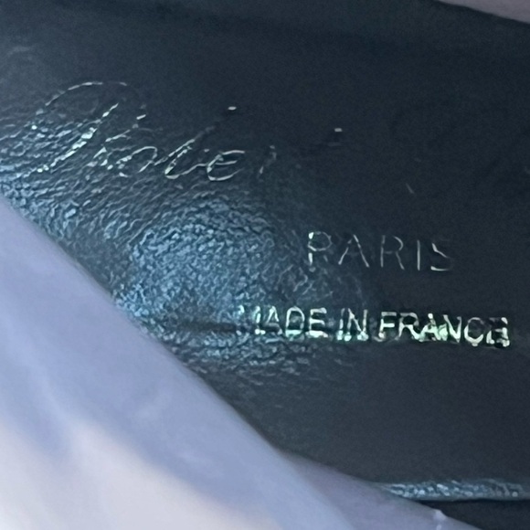 Robert Clergerie Green Suede Boots Sz 10 - Picture 7 of 15